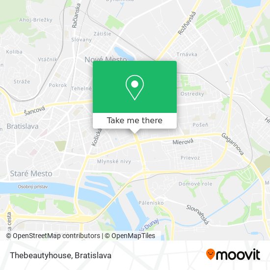 Thebeautyhouse map