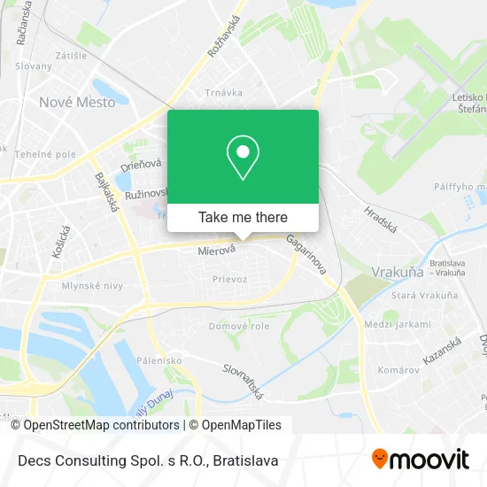 Decs Consulting Spol. s R.O. map