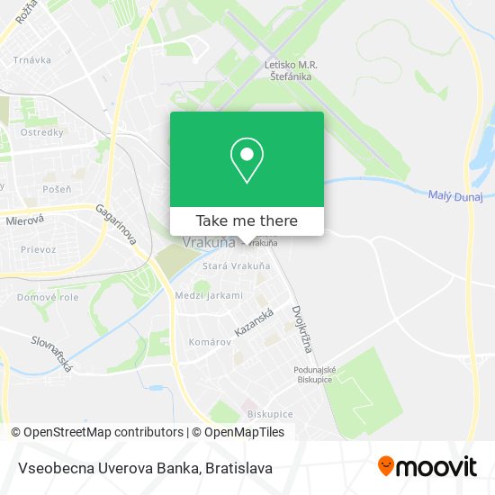 Vseobecna Uverova Banka map