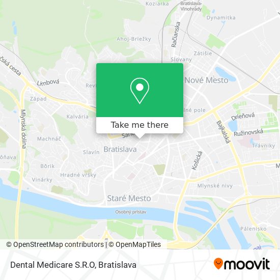 Dental Medicare S.R.O map