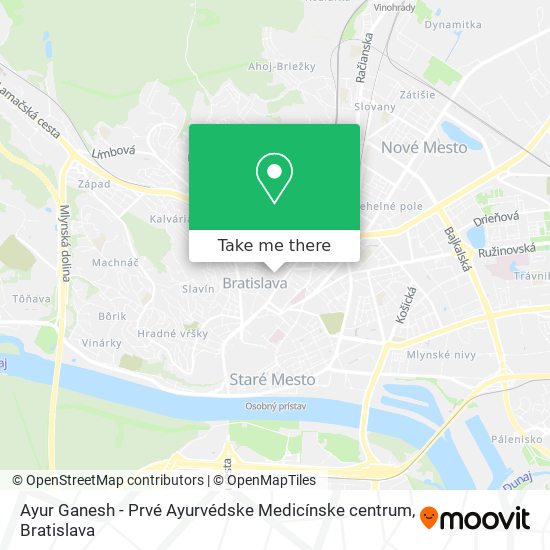 Ayur Ganesh - Prvé Ayurvédske Medicínske centrum map