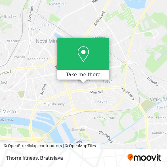 Thorre fitness map