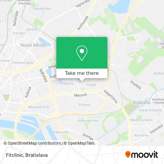 Fitclinic map