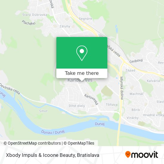 Xbody Impuls & Icoone Beauty map