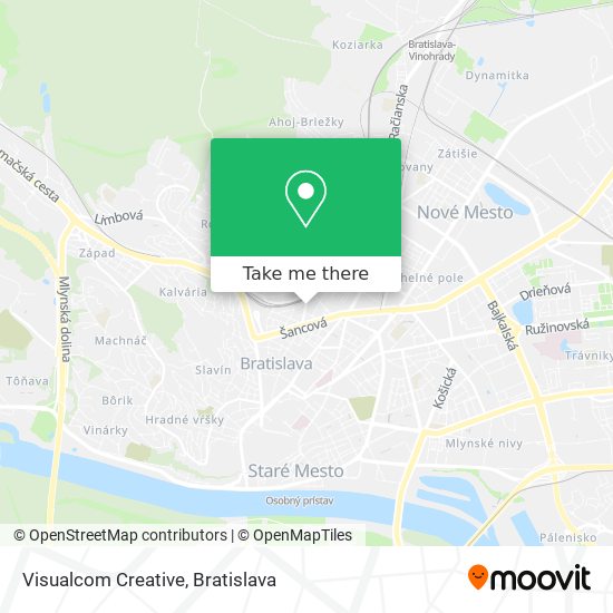 Visualcom Creative map