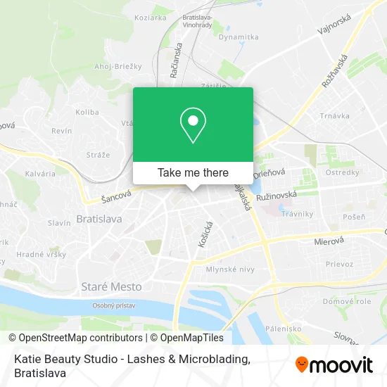 Katie Beauty Studio - Lashes & Microblading map