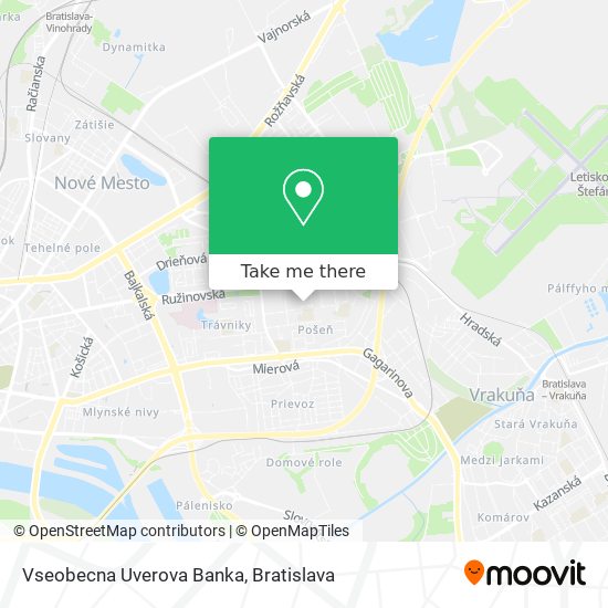 Vseobecna Uverova Banka map