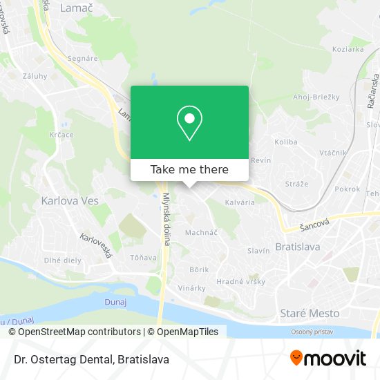 Dr. Ostertag Dental map