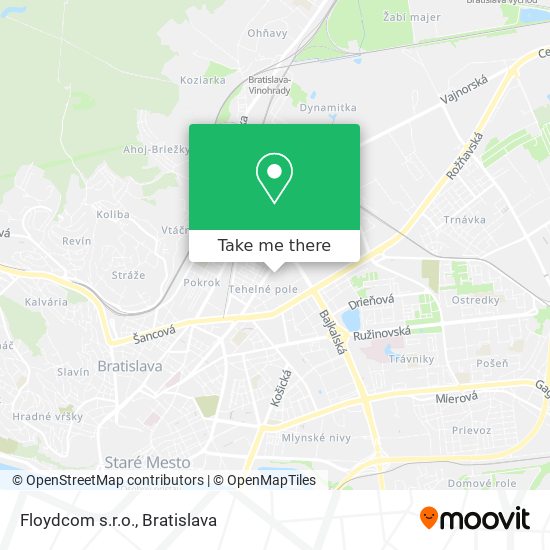 Floydcom s.r.o. map