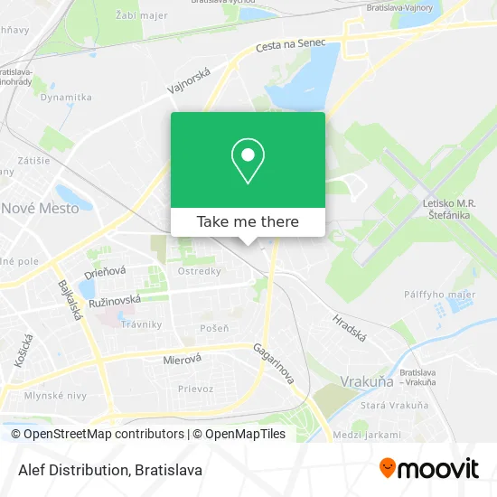 Alef Distribution map