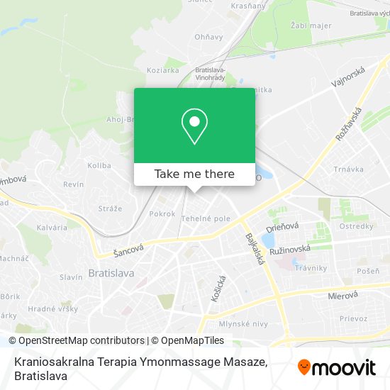 Kraniosakralna Terapia Ymonmassage Masaze map