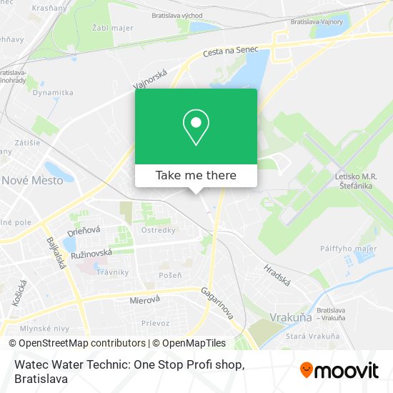 Watec Water Technic: One Stop Profi shop map