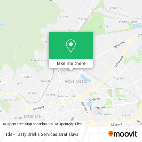 Tds - Tasty Drinks Services map