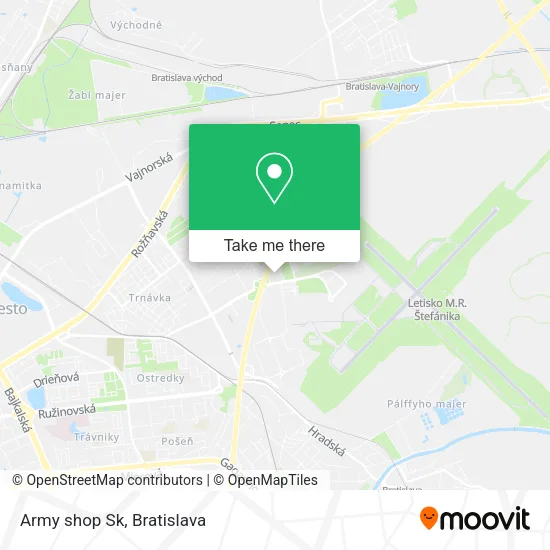 Army shop Sk map