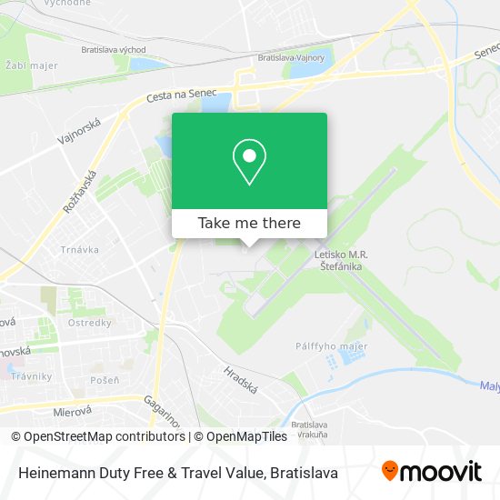 Heinemann Duty Free & Travel Value map