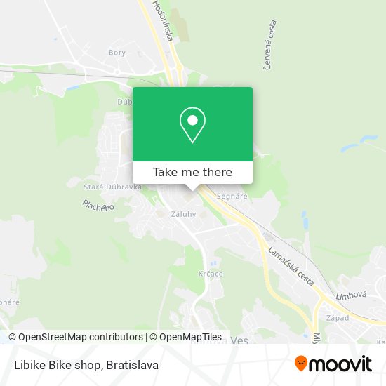 Libike Bike shop map
