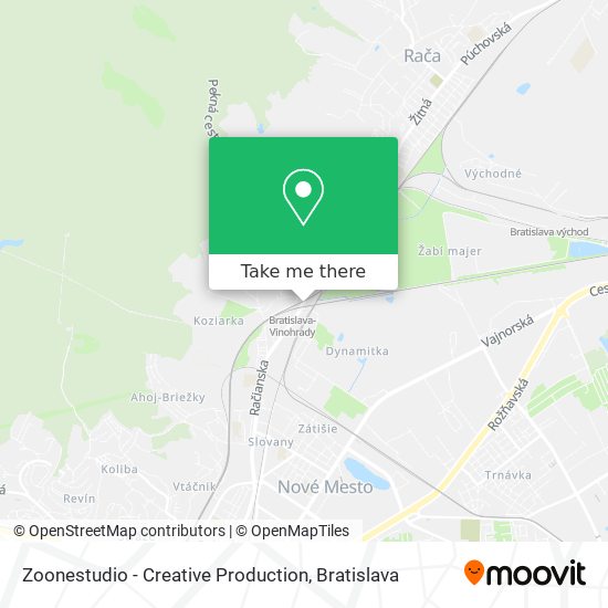 Zoonestudio - Creative Production map