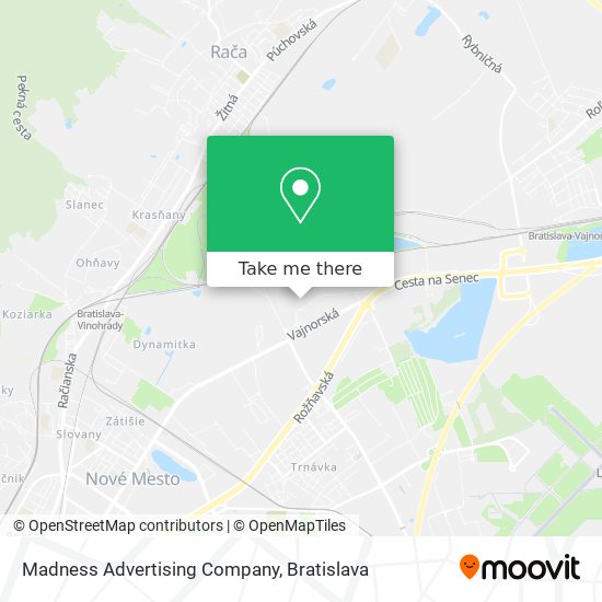 Madness Advertising Company map