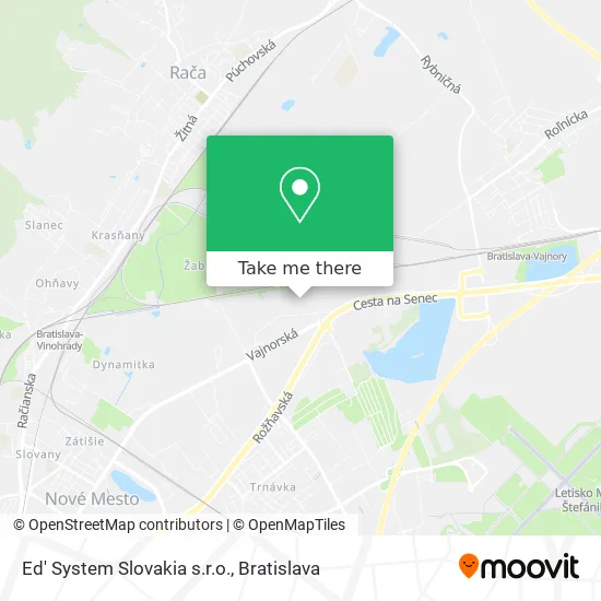Ed' System Slovakia s.r.o. map