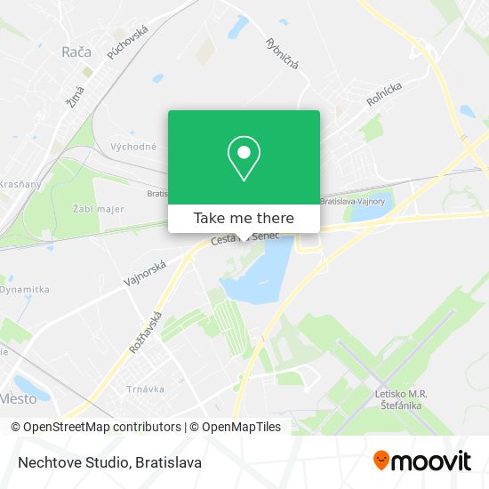 Nechtove Studio map