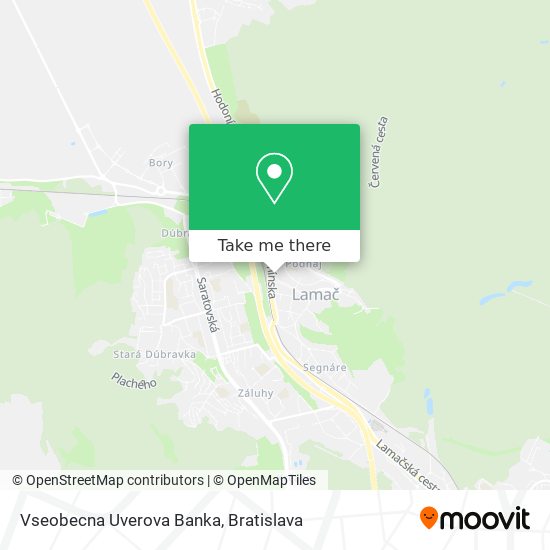 Vseobecna Uverova Banka map