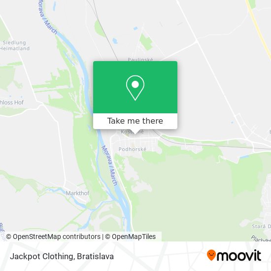 Jackpot Clothing map