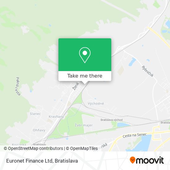 Euronet Finance Ltd map