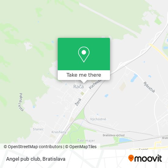 Angel pub club map