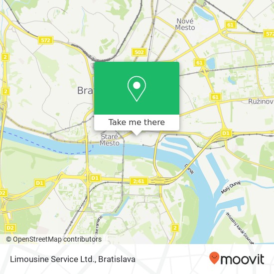 Limousine Service Ltd. map
