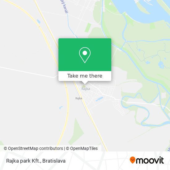 Rajka park Kft. map