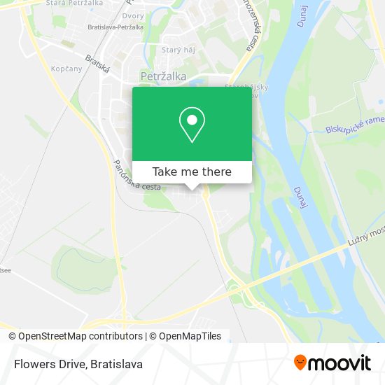 Flowers Drive map