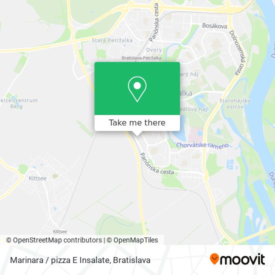 Marinara / pizza E Insalate map
