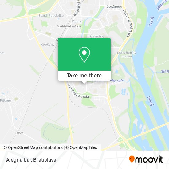 Alegria bar map