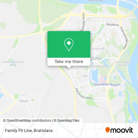 Family Fit Line map