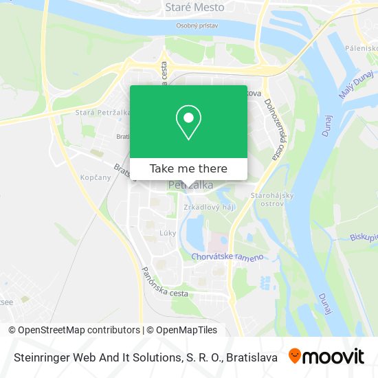 Steinringer Web And It Solutions, S. R. O. map