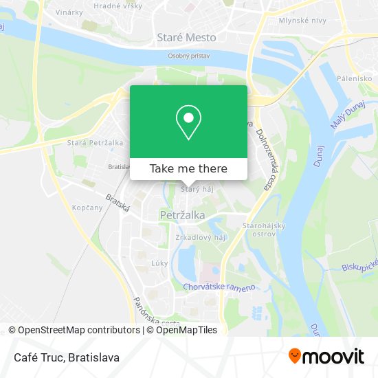 Café Truc map