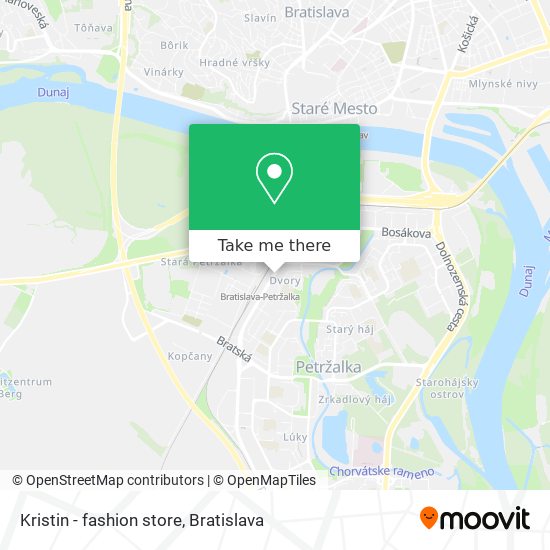 Kristin - fashion store map