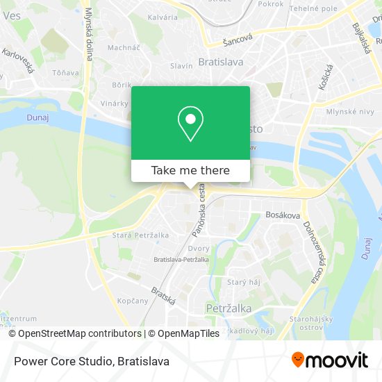 Power Core Studio map