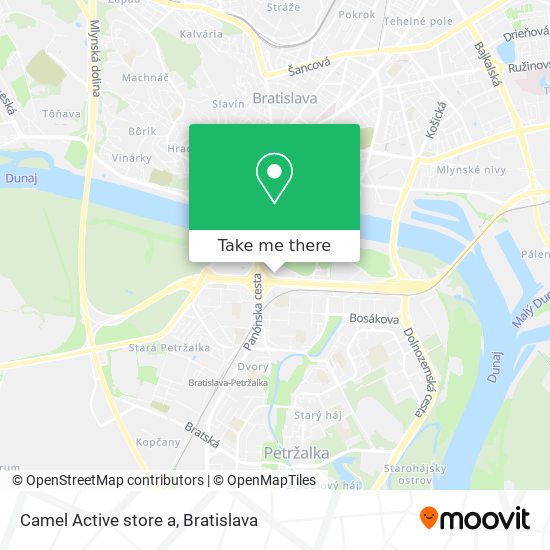 Camel Active store a map
