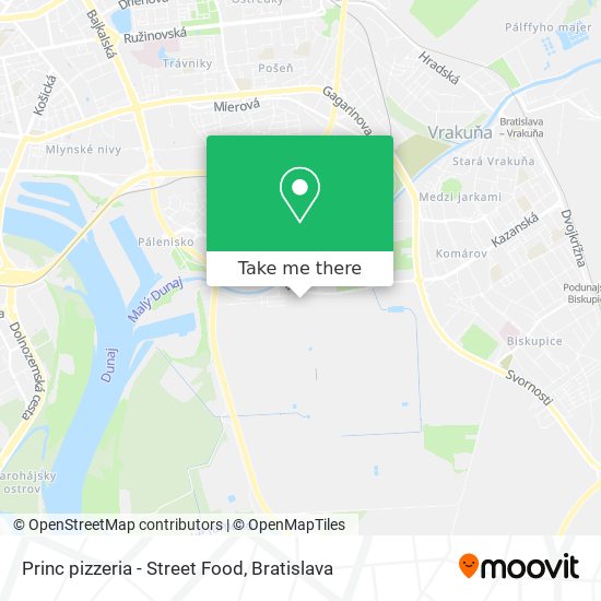 Princ pizzeria - Street Food map
