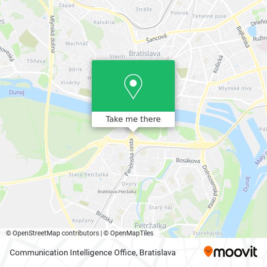 Communication Intelligence Office map