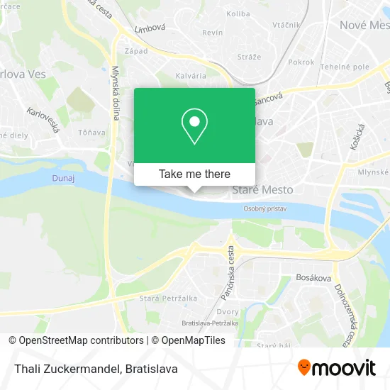 Thali Zuckermandel map