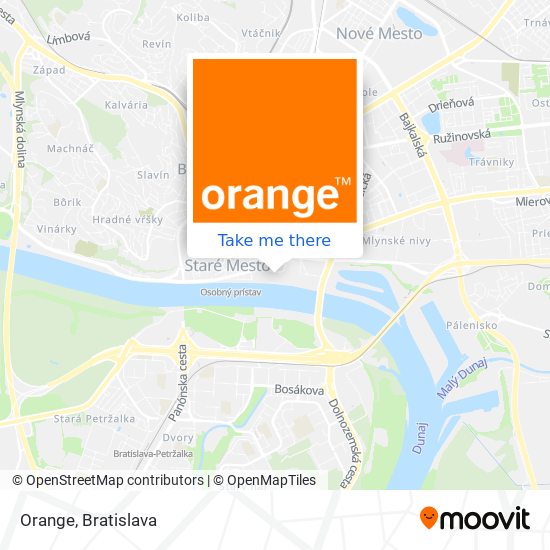 Orange map