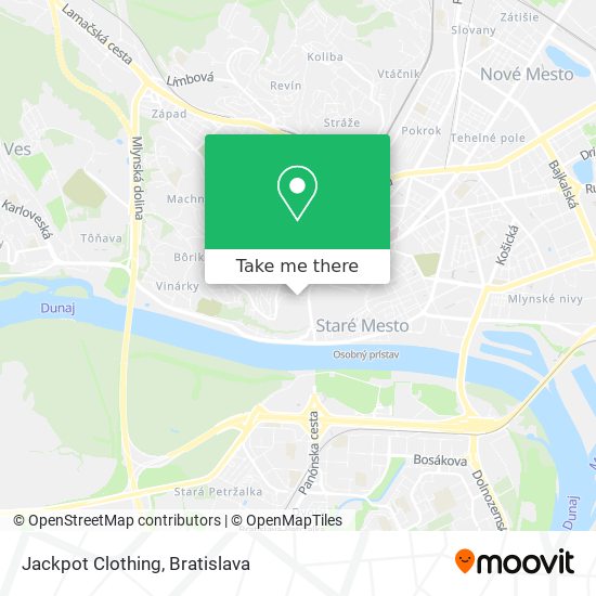 Jackpot Clothing map