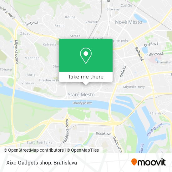 Xixo Gadgets shop map