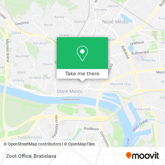 Zoot Office map