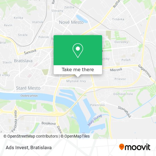 Ads Invest map