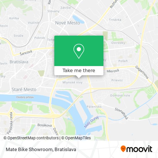 Mate Bike Showroom map