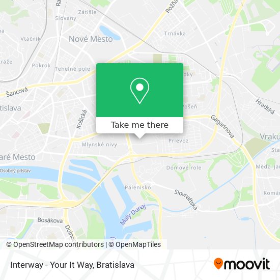 Interway - Your It Way map