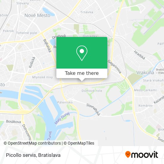 Picollo servis map